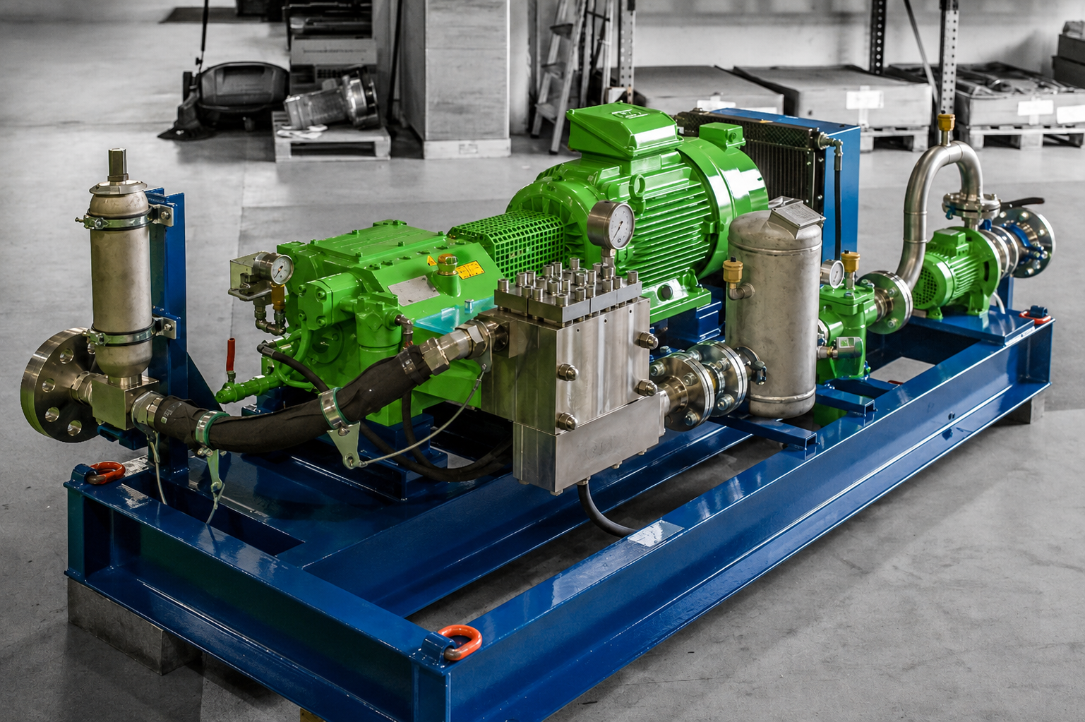 API-standard industrial pumps