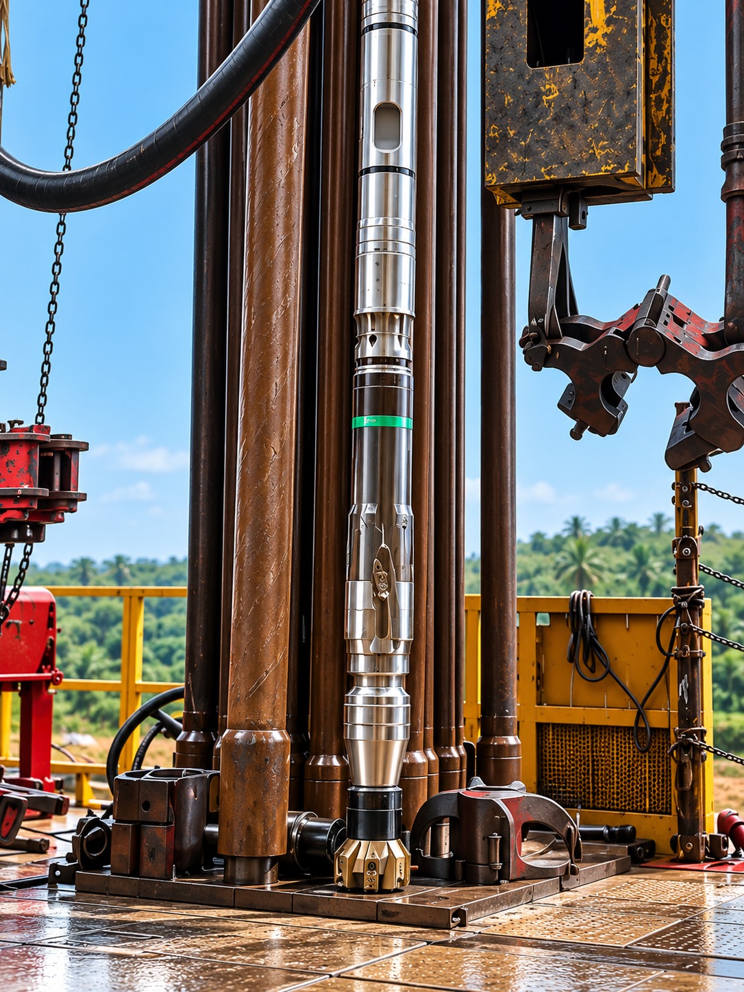 Well drilling operation