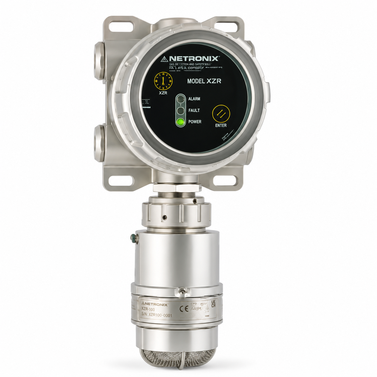 Fixed industrial gas detectors