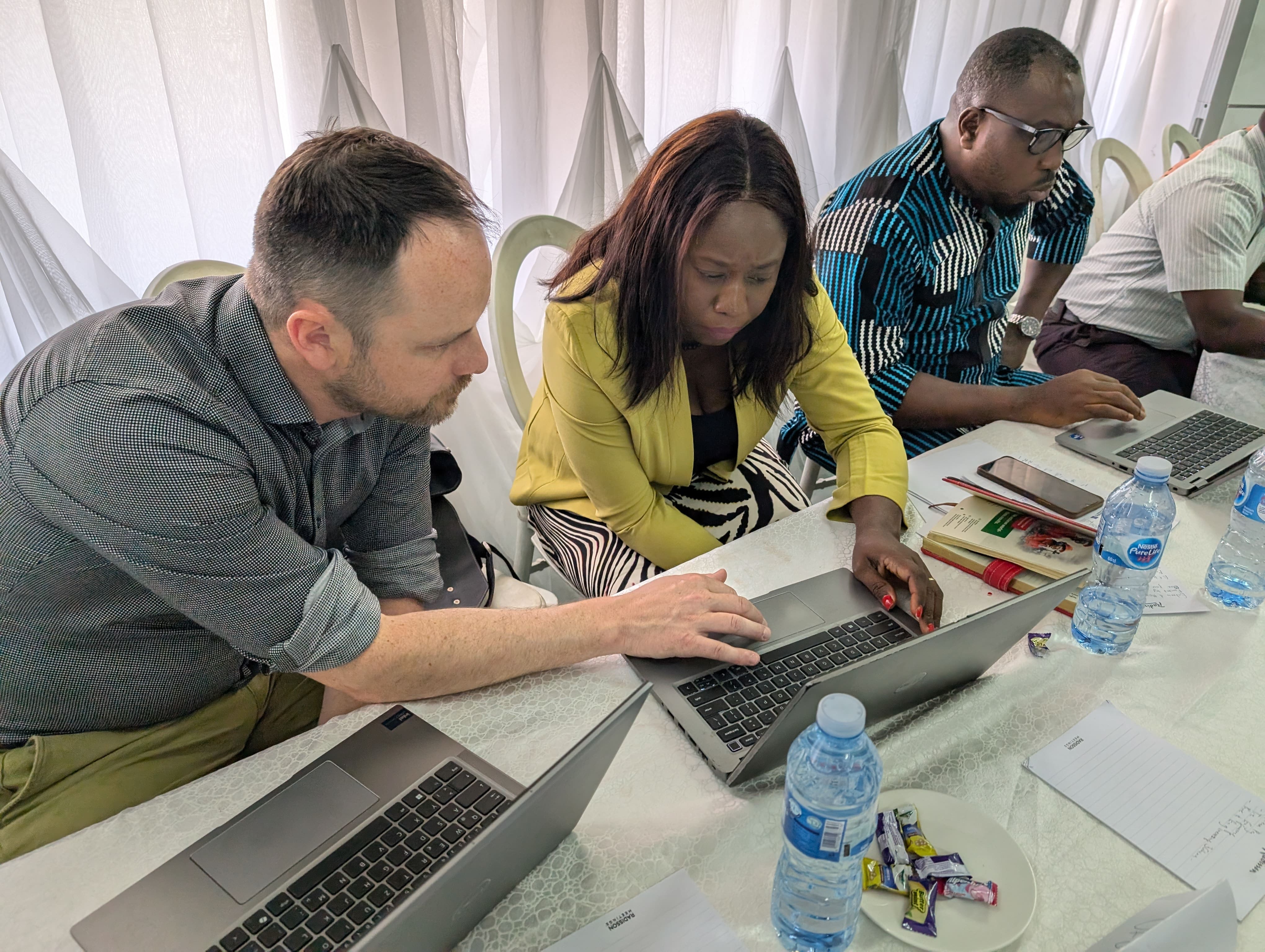 Endress+Hauser training participants