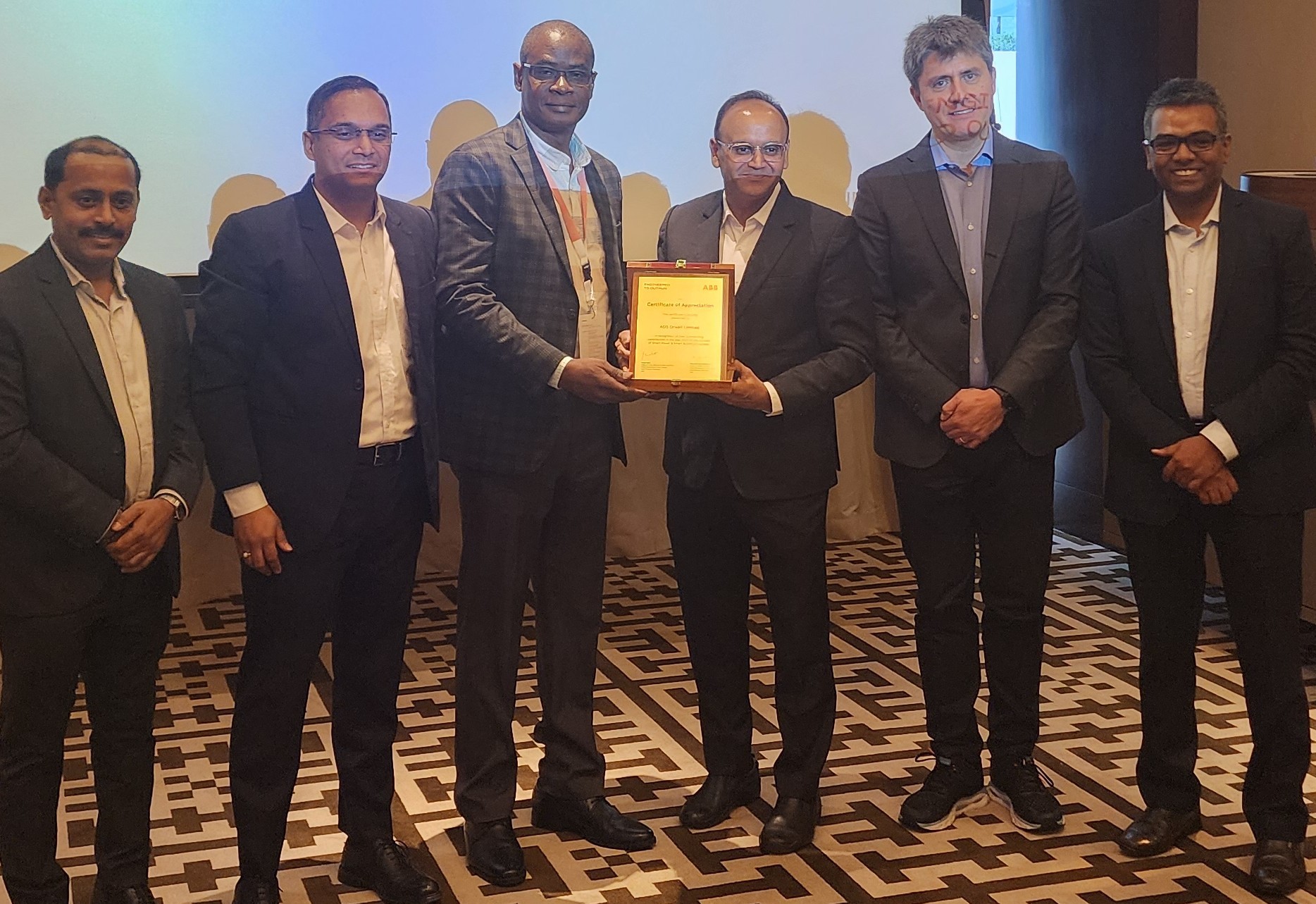 AOS Orwell receives recognition from ABB